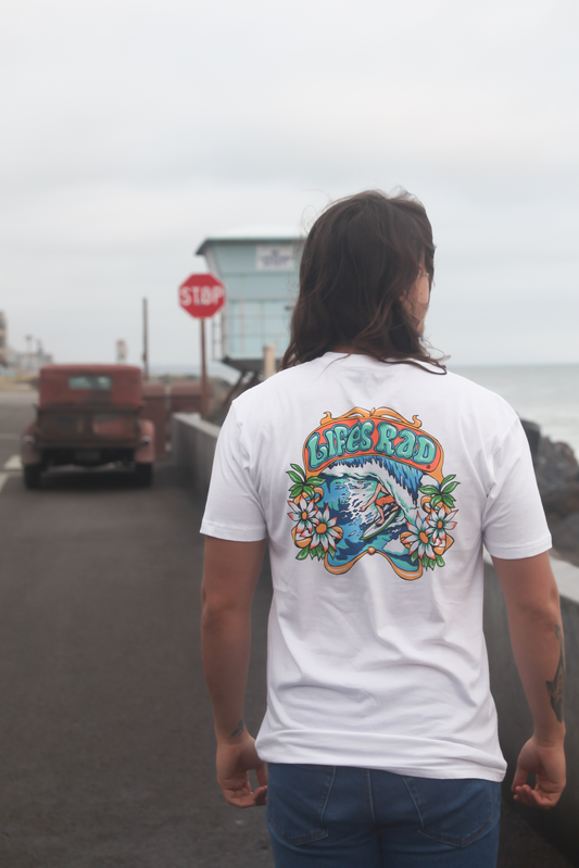 70s Surfer (Thomas) Tee - White